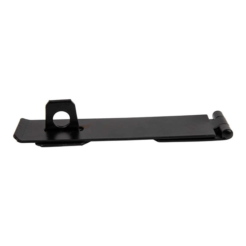 Kaufmann Hasp & Staple 150 Mm H/Duty Blk Jap(bulk)