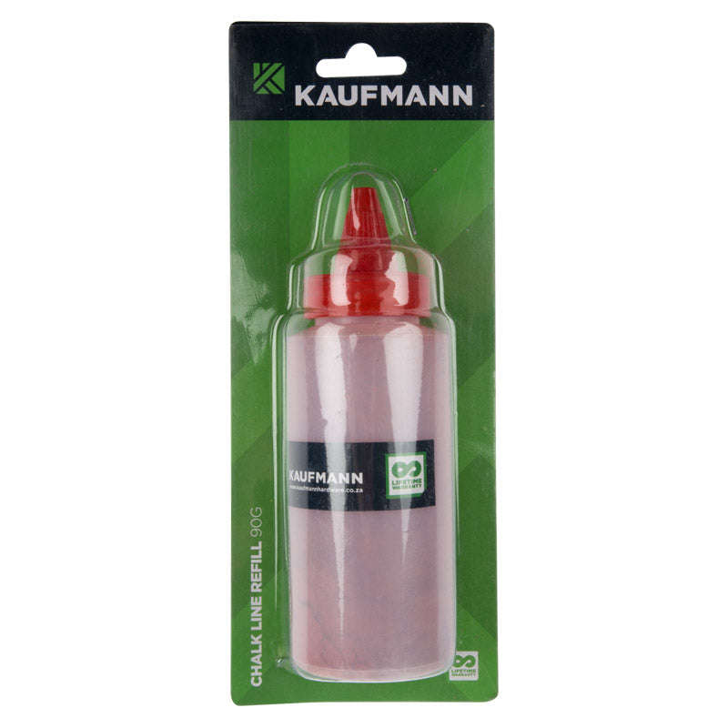 Kaufmann Chalk Line Refill 90 G Red