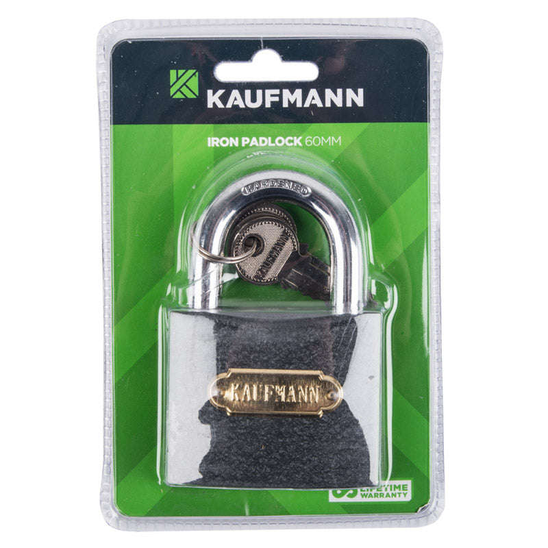 Kaufmann Steel Lock 60 Mm