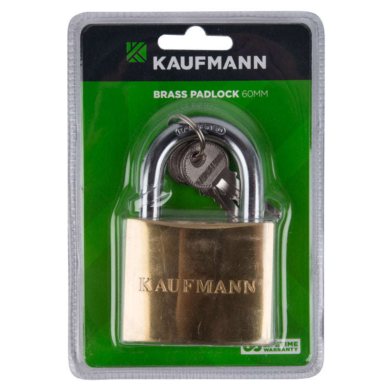Kaufmann Brass Lock 60 Mm