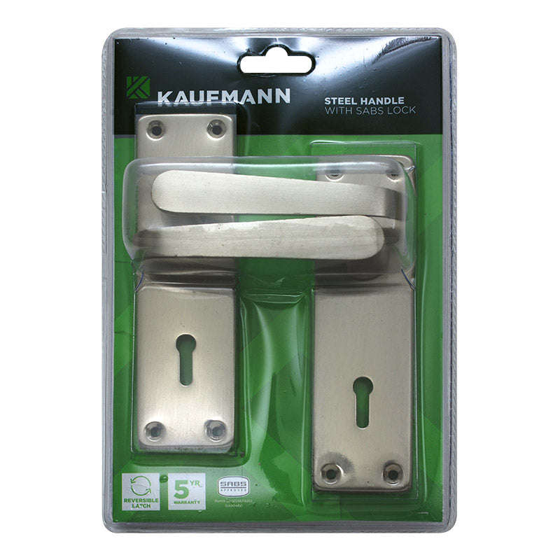 Kaufmann Lockset 2 L Sabs Ms 6 Inch Victorian Str Sn