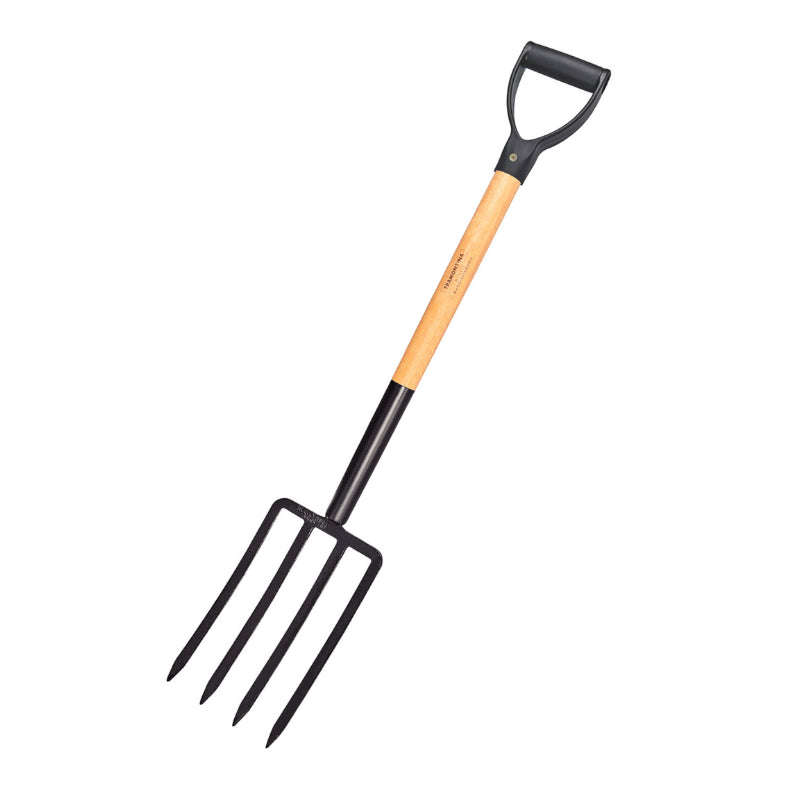 Tramontina Black Digging Fork 74 Cm Wooden Handle