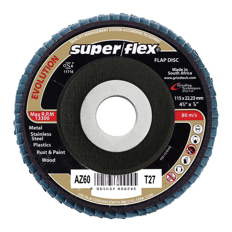 Superflex Flap Disc Evolution 115 Mm Az60 B