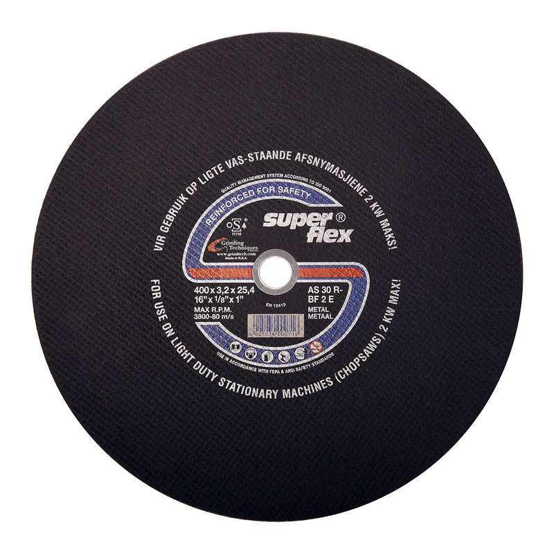 Superflex Cutting Disc Flat Steel 400 X3.2 Mm