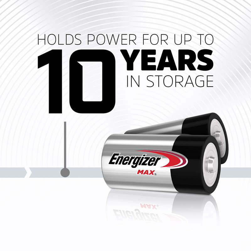 Energizer Battery Max C 2 Pack