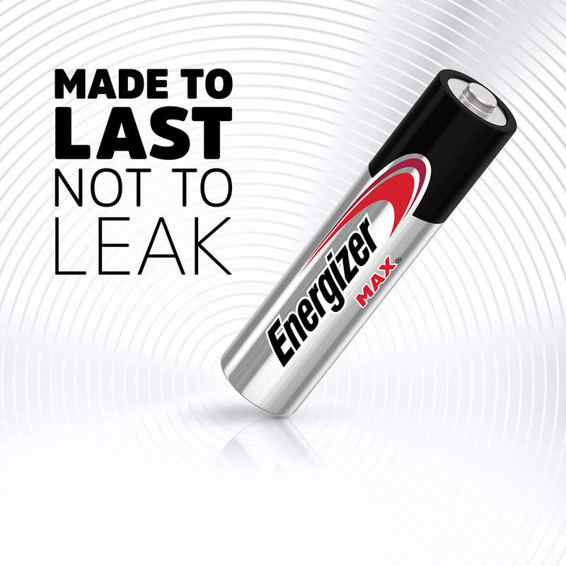 Energizer Battery Max Aaa 4 + 2 Free 6 Pack