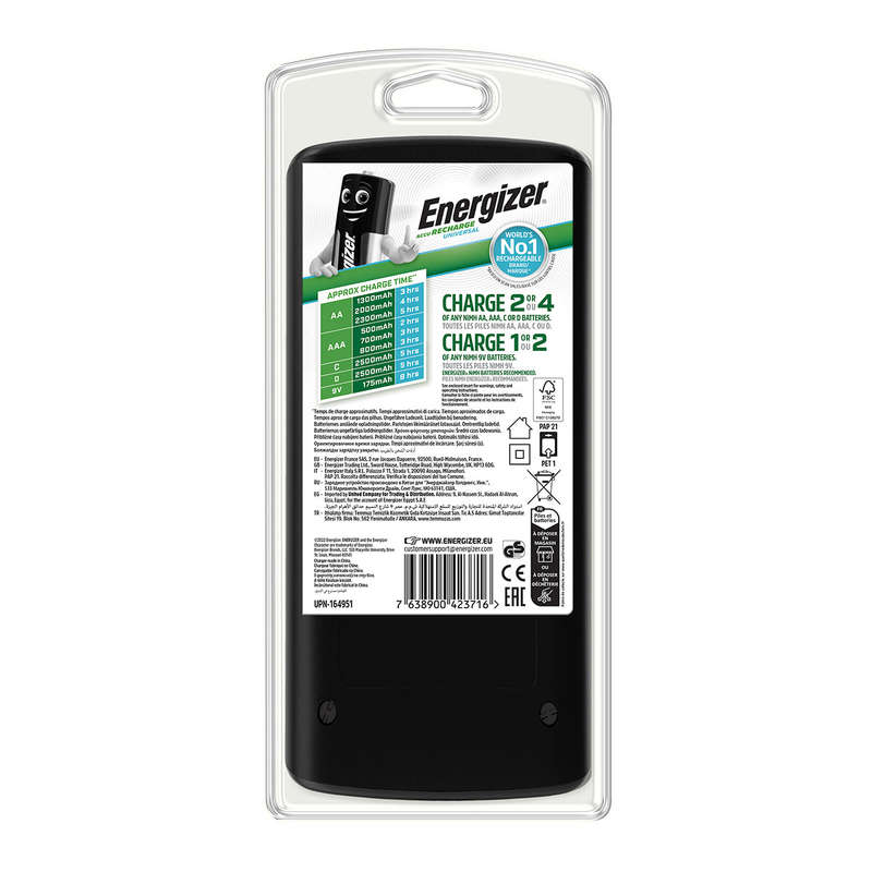 Energizer Battery Charger Universal