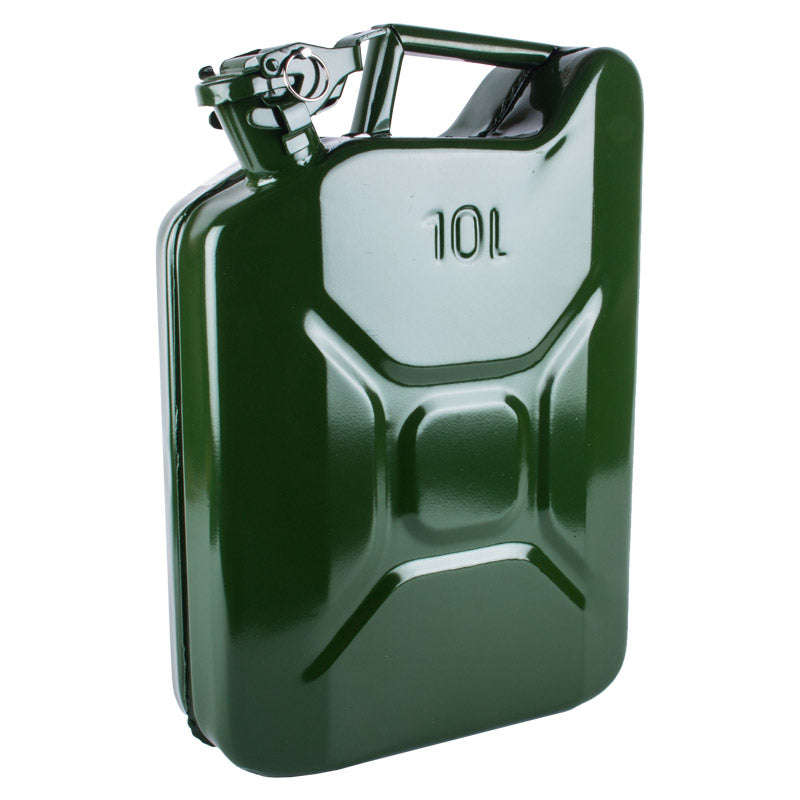 Kaufmann Jerry Can Metal Petrol Grn 10 L