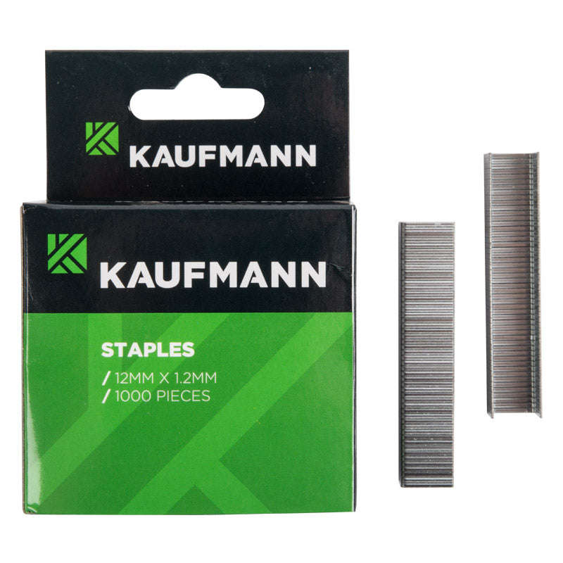 Kaufmann H/Duty Staples 12 Mmx1000 P/Pack