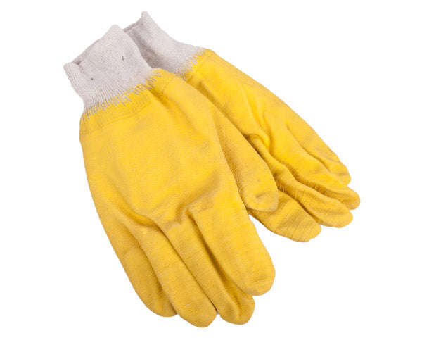 Glove Rubberized Knitted Wrist