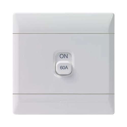 Cbi Plug Switch Stove Isolator 2 P 4 X4 White