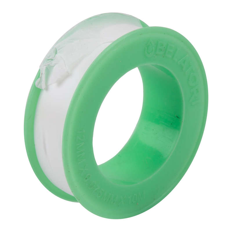 Pipe Thread Seal Tape 12 Mm X0.075 Mmx10 M