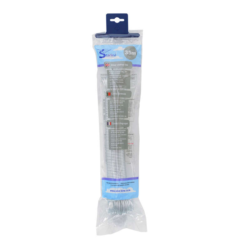 Starline Washing Line Silver Med Duty 3 Mmx35 M