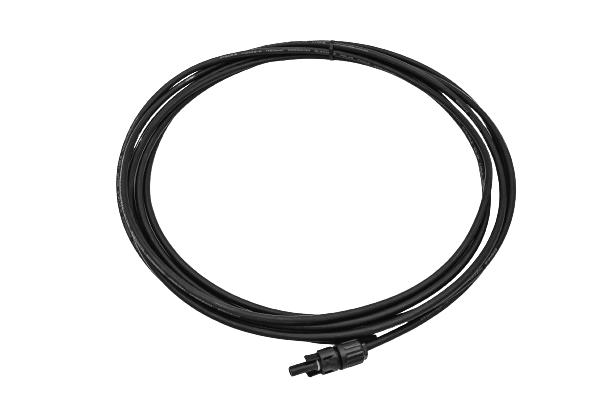 Geyserwise 6m Black - 6mm2 Solarflex Pre-Terminated Female MC4