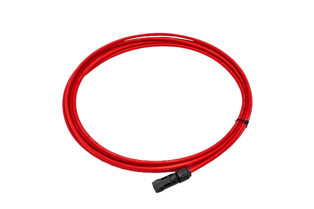 Geyserwise 6m Red  6mm2 Solarflex Pre-Terminated Male MC4