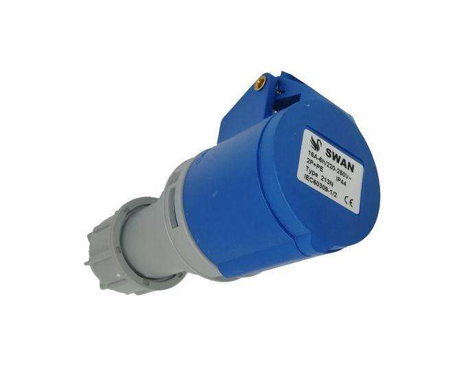 59mm Socket Connector 16 A Ip44 2 P+E 220 V Ips Ce 213 N