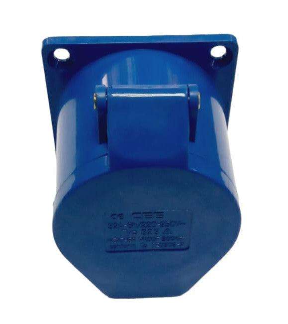Socket Straight 32 A 2 P E 380 V Ip44 Ips Ce 323