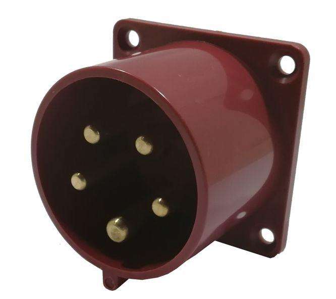 Plug Panel 16 A 3 P N E 380 V Ip44 Ips Ce 615