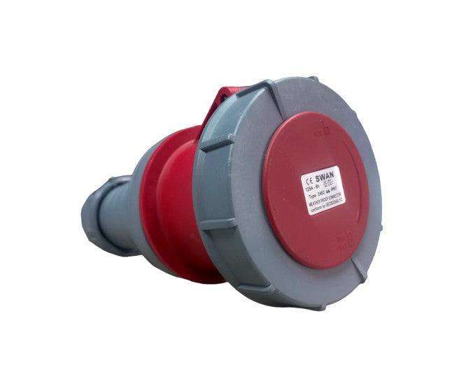 Industrial Plug Connector 125 A 3 P N E 380 V Ip67 Ips Ce 2452