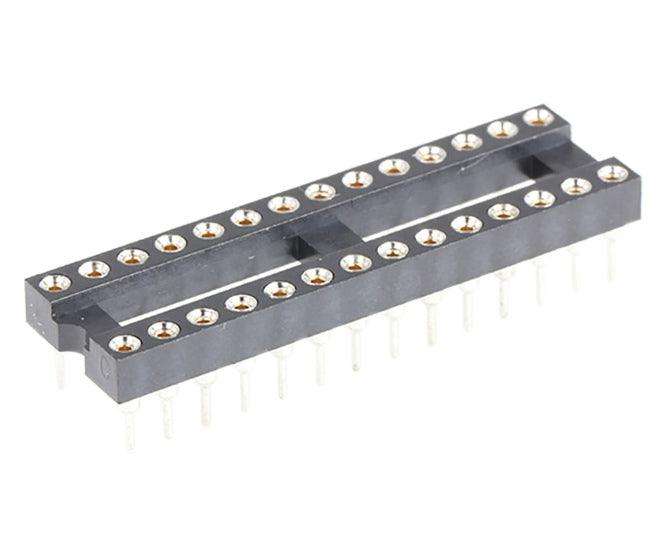 Ic Socket 0.3 24 W Tulip Rnd Narrrow Open Tube Ism24 3 *Dbk*