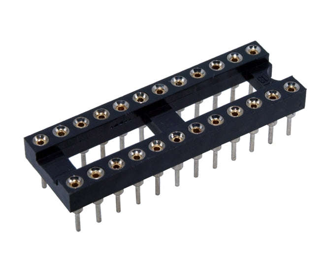 Ic Socket 0.3 Tulip Rnd Narrow 24 W 20 Pcs/Tube Ism24 3