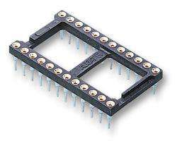 Ic Socket 0.6 28 W Tulip Rnd Wide 17 Pcs/Tube Ism28 T1 06