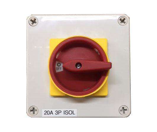 Lock Isolator 3 P Pvc Enc 40 A Iso2 3 40 Enc/L