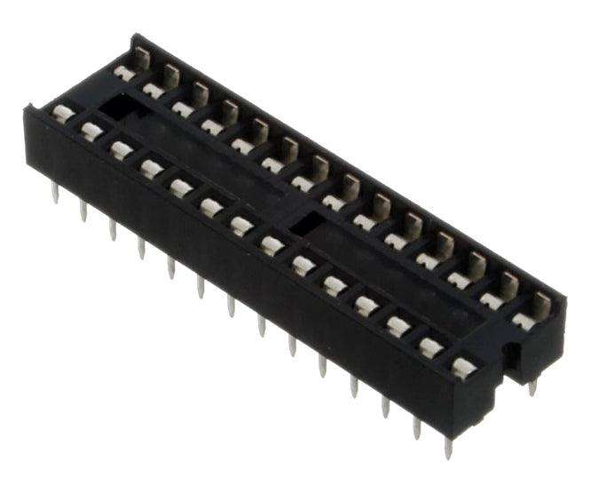 Ic Socket Dil 0.3 28 W Std D Leaf 17/Tube Iss28 T1 03