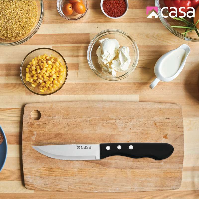 4 Pc Steakhouse Knife Set Lazio