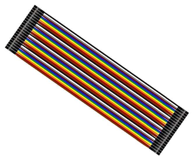 Jumper Leads 200mm 40 W Socket Socket F/F 10220035