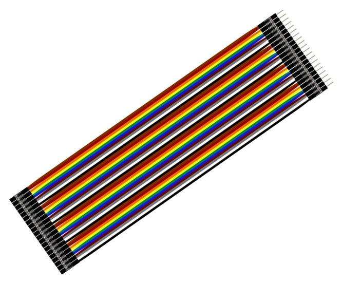 Jumper Leads 200mm 40 W Plug Socket M/F 10220036