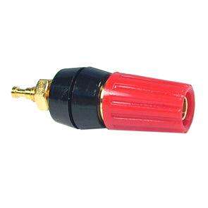 Socket Banana 4mm Red Gold Pl. K2051 Rd