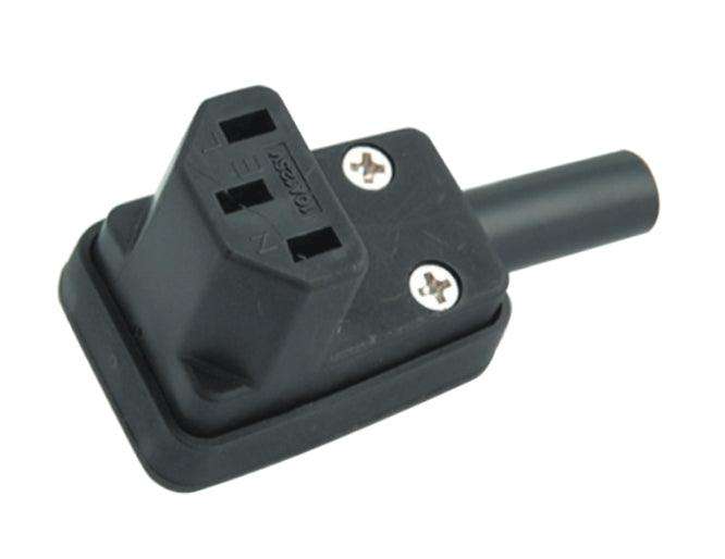C13 Iec Socket R/A In Line Re Wire K24172 U