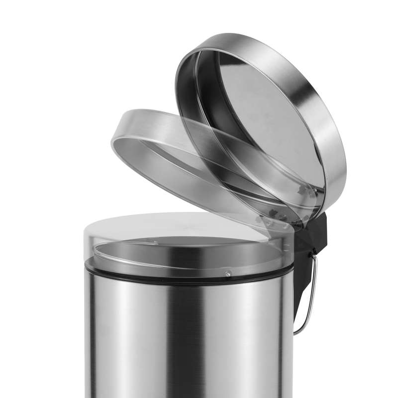 3 L Steel Pedal Bin Roma
