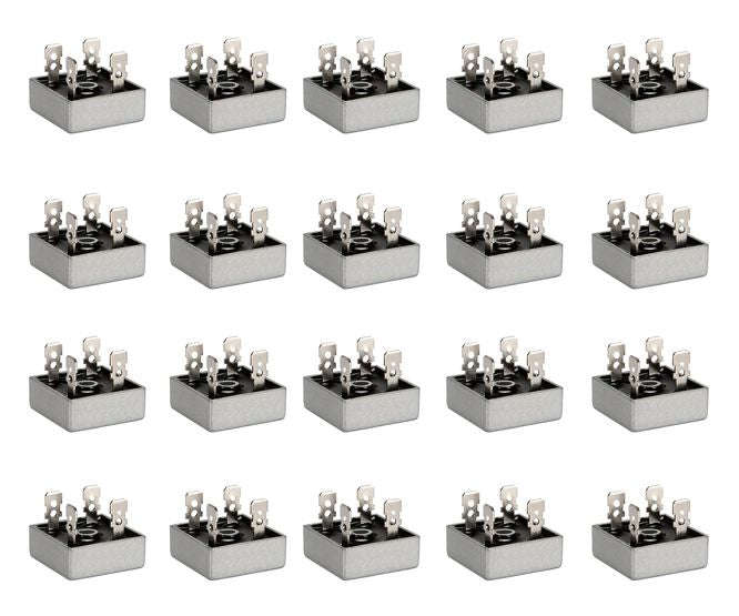Bridge Rectifier Sqr 600 V 25 A 50 P/Box Kbpc2506