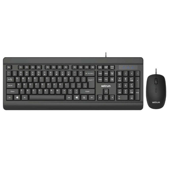 Usb Corded Keyboard + Mouse Combo Set Kc130