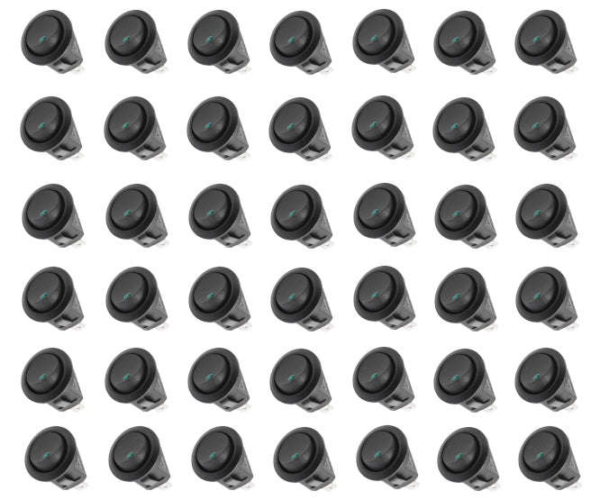 Rocker Switch Mini Dpdt On Off On 19x13 100/Bag Kcd1 1 203