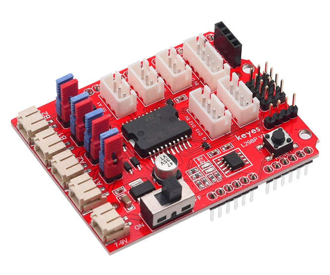Four Motor Drive Shield Based On L298 P Ke0163