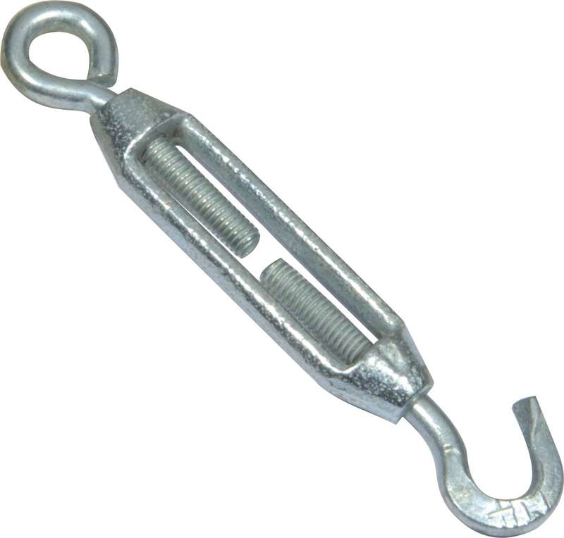 Turnbuckle Mts Hook&Eye 6 Mm P/10