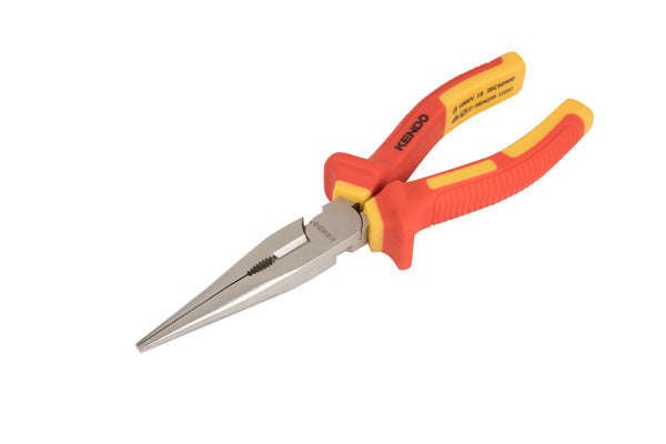 Plier Kendo Vde Long Nose 200 Mm 1000 Volt