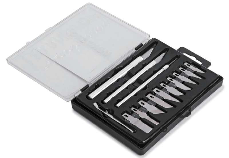 Knife 17 Pc Kendo Hobby Set