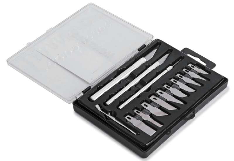 Knife 17 Pc Kendo Hobby Set