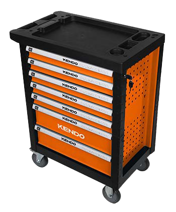 Tool Trolley 7 Drawers Empty Kendo