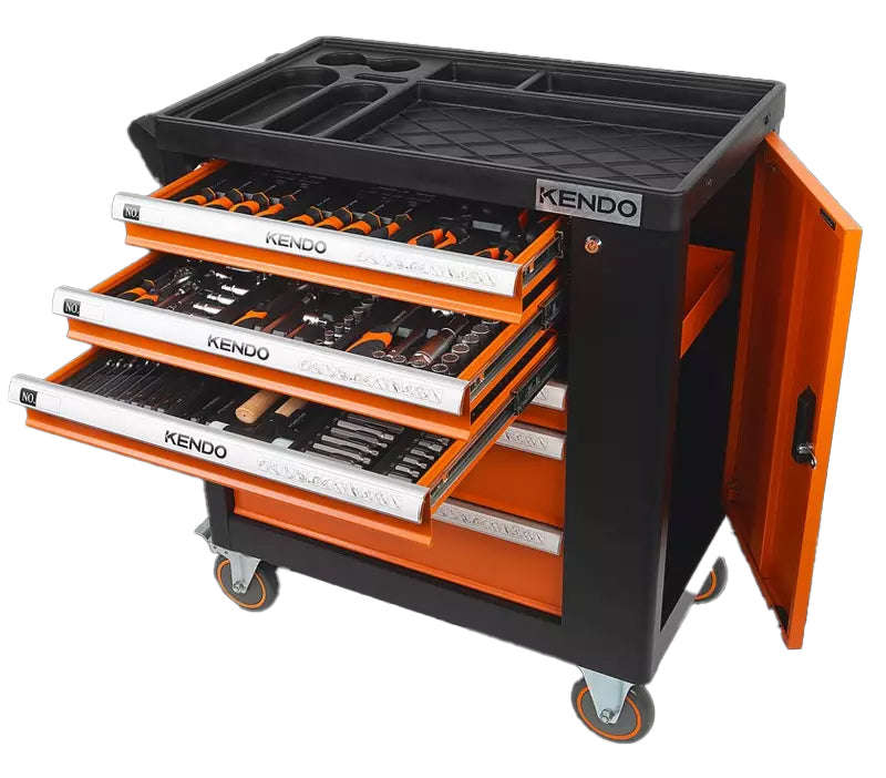 Tool Trolley Kendo 170 Pc 6 Drawer