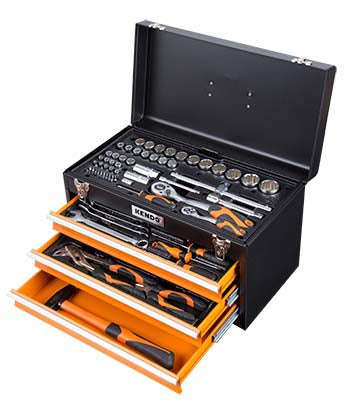 Toolkit Kendo 86 Pc Tool Chest Set