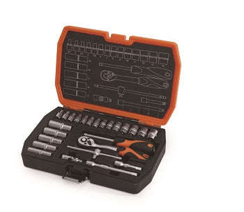Socket Kendo 1/4`` Set 25 Pc
