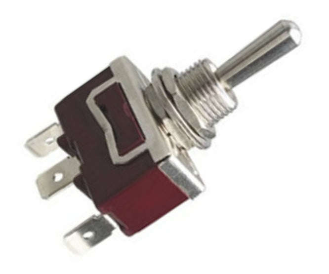 Power Toggle Switch Spdt On Off On Spade Terminal Kn3 C 103 Ap
