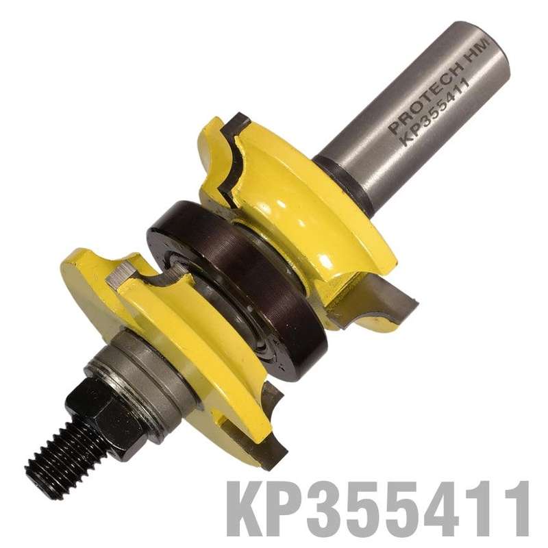 Double Round Over Bit 1 3/4' X 9.5 28.6 Mm 1/2'shank