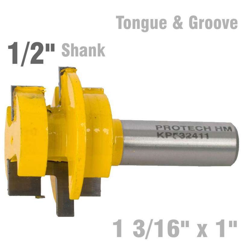 Tongue & Groove Parallel 1 3/16' X 1' 1/2' Shank