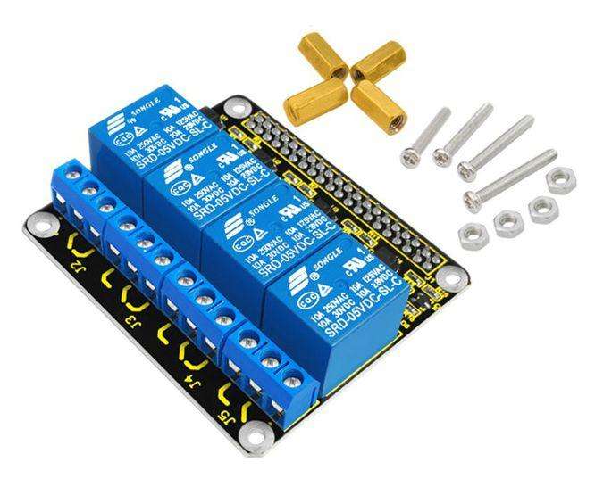 4 Ch Relay 5 V Coil Shield Board Ks0212 5 V